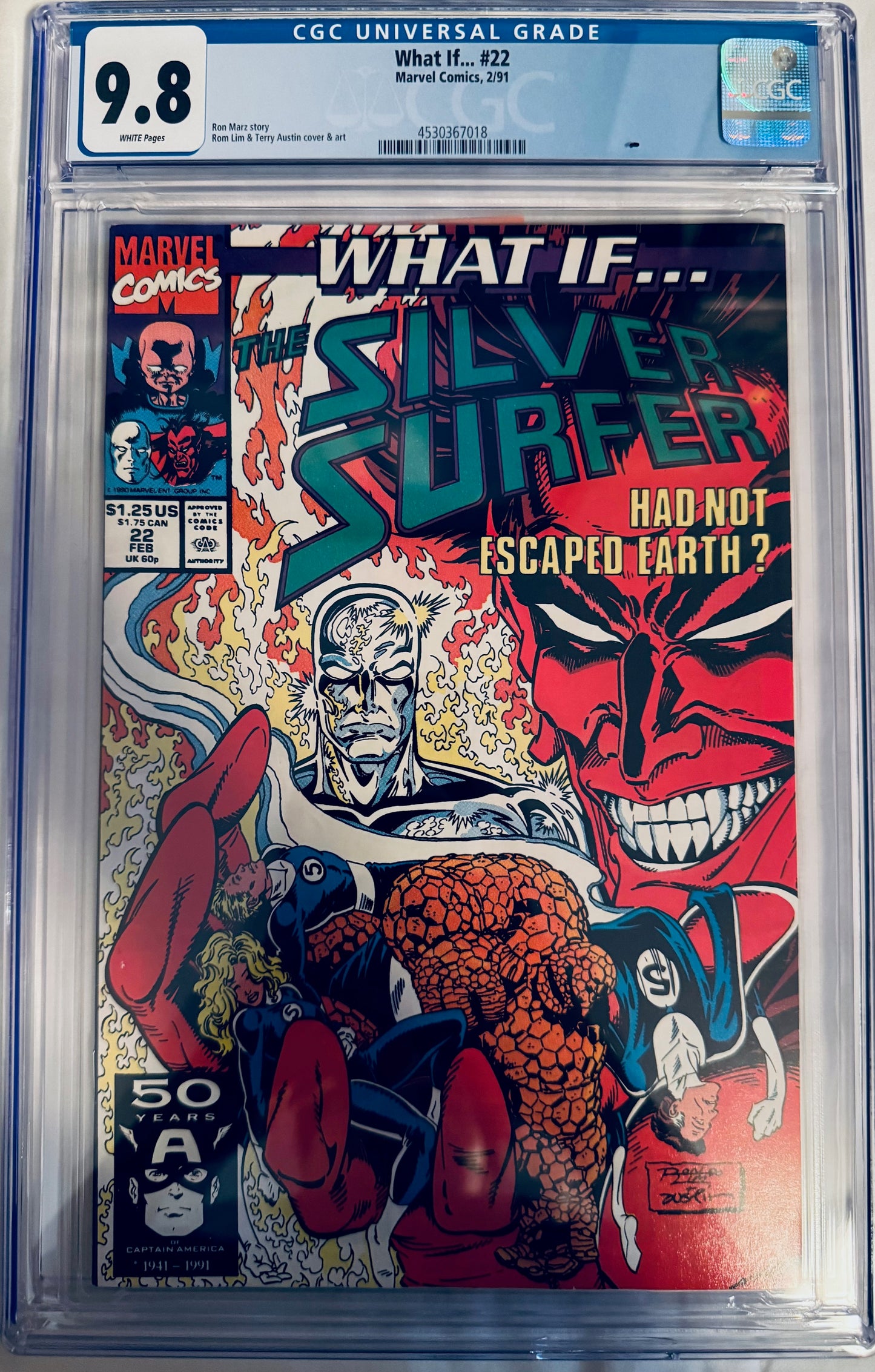 What If? #22: The Silver Surfer Had Not Escaped Earth [9.8]