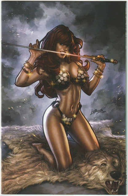 Immortal Red Sonja #4 Virgin Lobos 1:10 Ratio Cover (2022) NM+