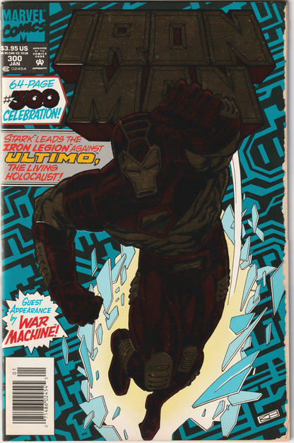 Iron Man Vol. 1 #300 Foil Cover (1994) (VF+)