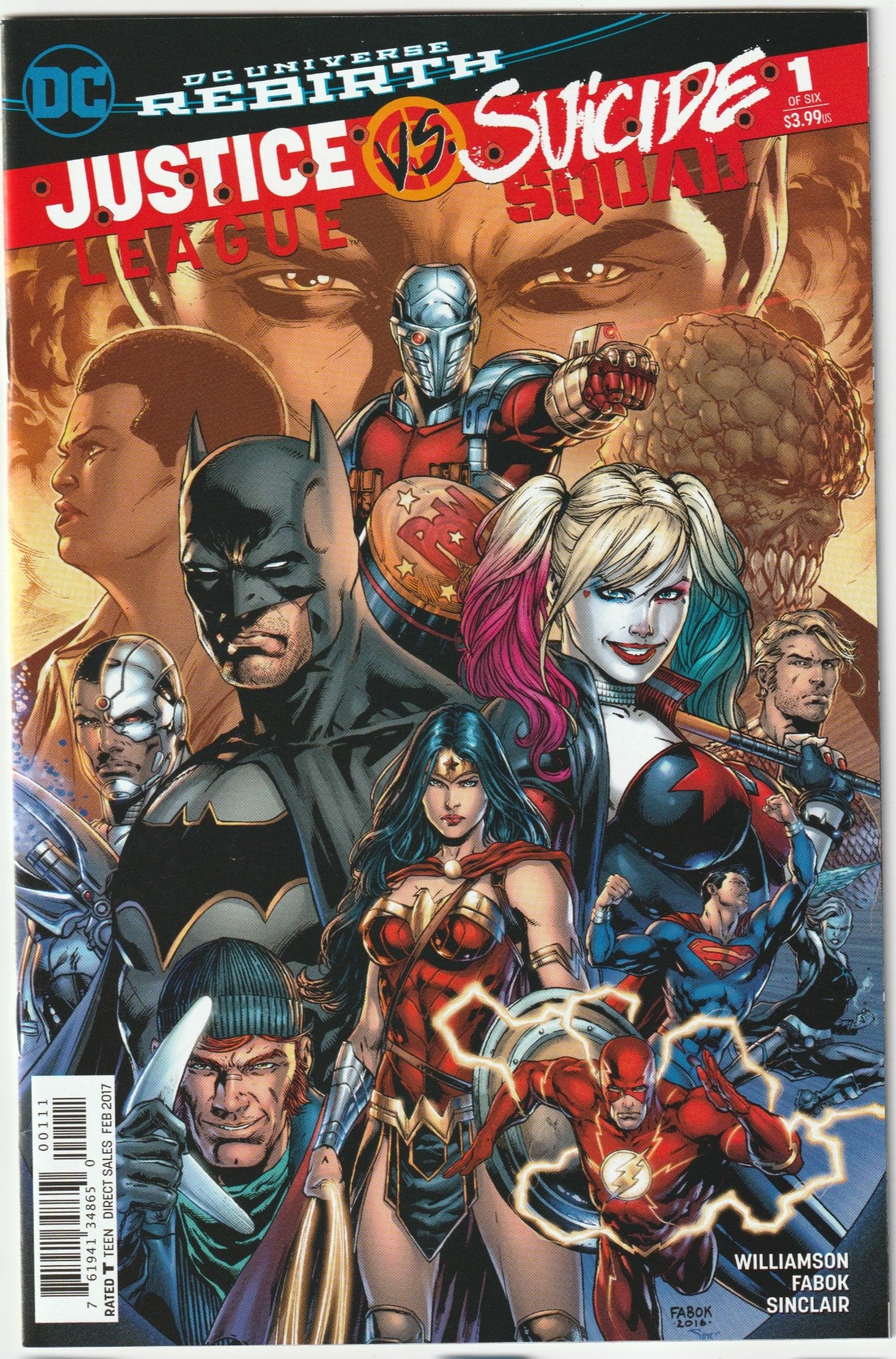 Justice League vs. Suicide Squad #1 (2017, DC Comics)
