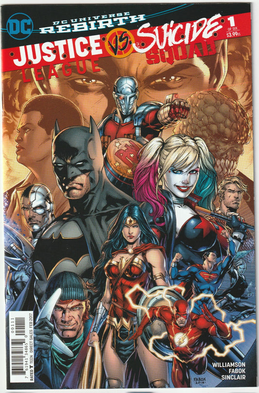 Justice League vs. Suicide Squad #1 (2017, DC Comics)