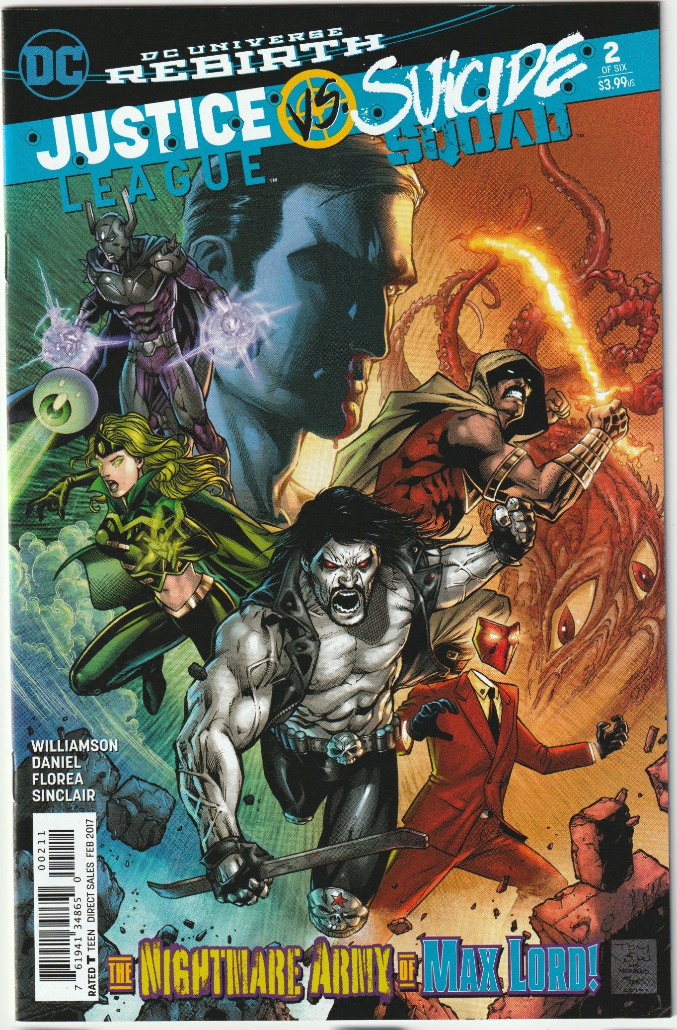 Justice League vs. Suicide Squad #2 (2017, DC Comics)
