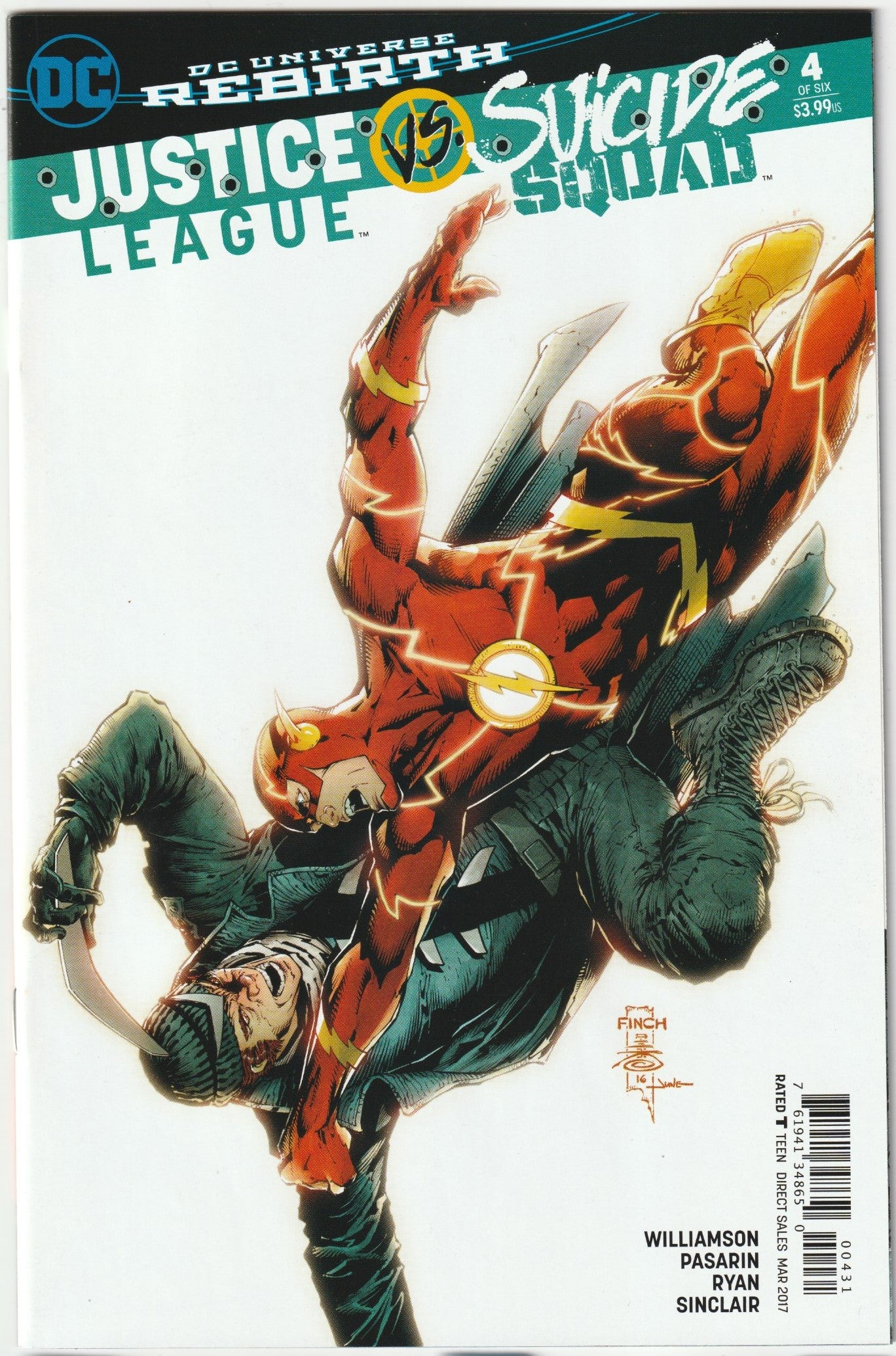 JLA SS 4Justice League vs. Suicide Squad #4 (2017, DC Comics)
