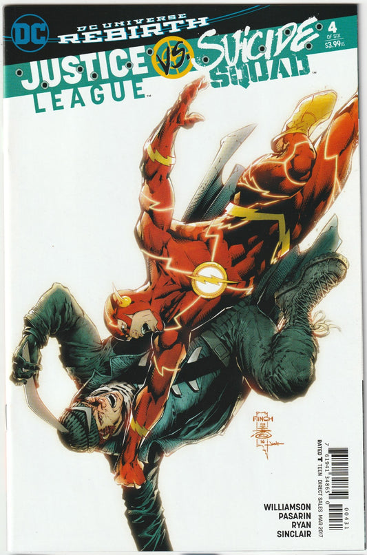 JLA SS 4Justice League vs. Suicide Squad #4 (2017, DC Comics)