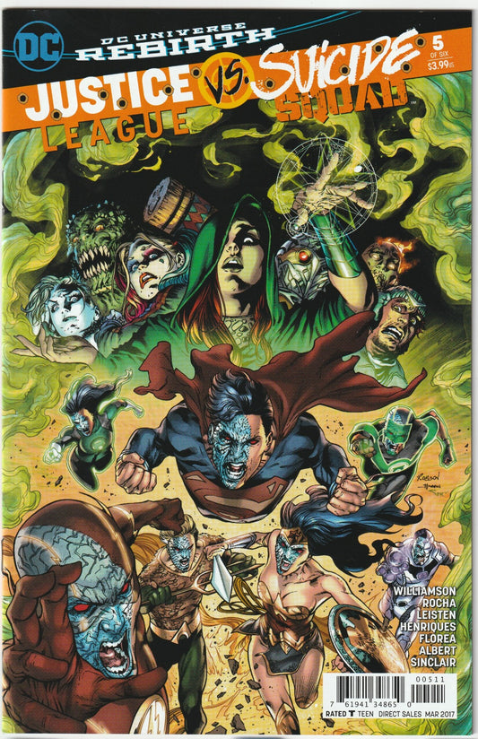 Justice League vs. Suicide Squad #5 (2017, DC Comics)