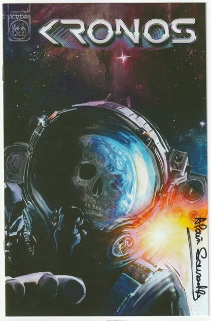 Kronos #1 NYCC Ashcan Preview - Signed by Alain Soussokho w/ Publisher COA Scout Comics
