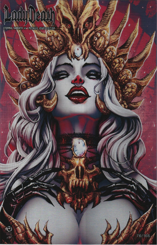 Lady Death: Eternal Sabbath #1 - Metallic Jewel Edition #76 of 166