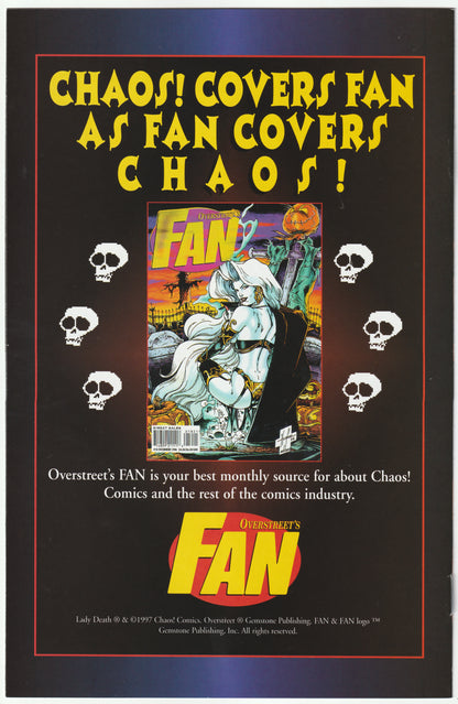 Lady Death Fan Edition #1 – All Hallow’s Evil (January 1997) (NM/NM-)