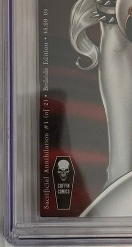 Lady Death: Sacrificial Annihilation #1 Bedside Edition (CGC 9.6)