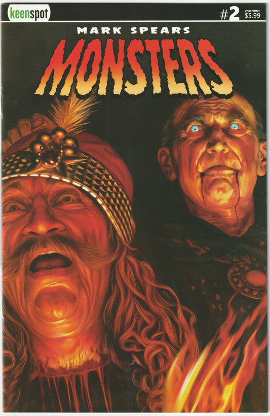 Mark Spears Monsters #2 - Second Printing, Beheaded Cover A, (NM/NM+)