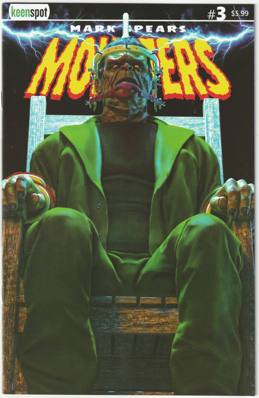 Mark Spears Monsters #3 - First Printing, Frankenstein Cover A (NM/NM+)