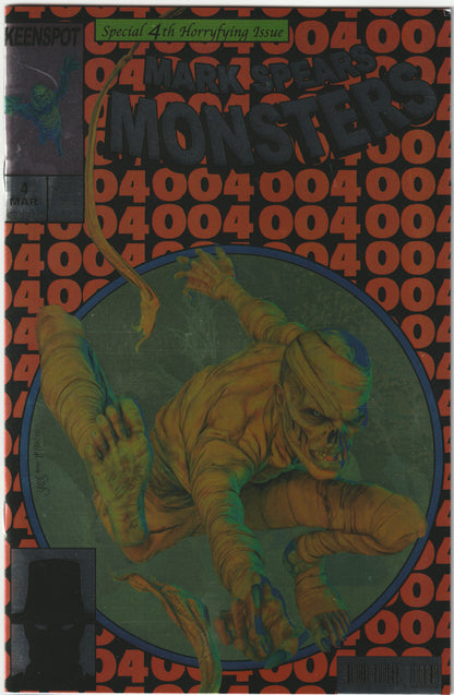 Mark Spears Monsters #4 (First Printing, Holofoil Flip-Cover F, NM/NM+)