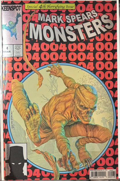 Mark Spears Monsters #4 (First Printing, Holofoil Flip-Cover F, NM/NM+)