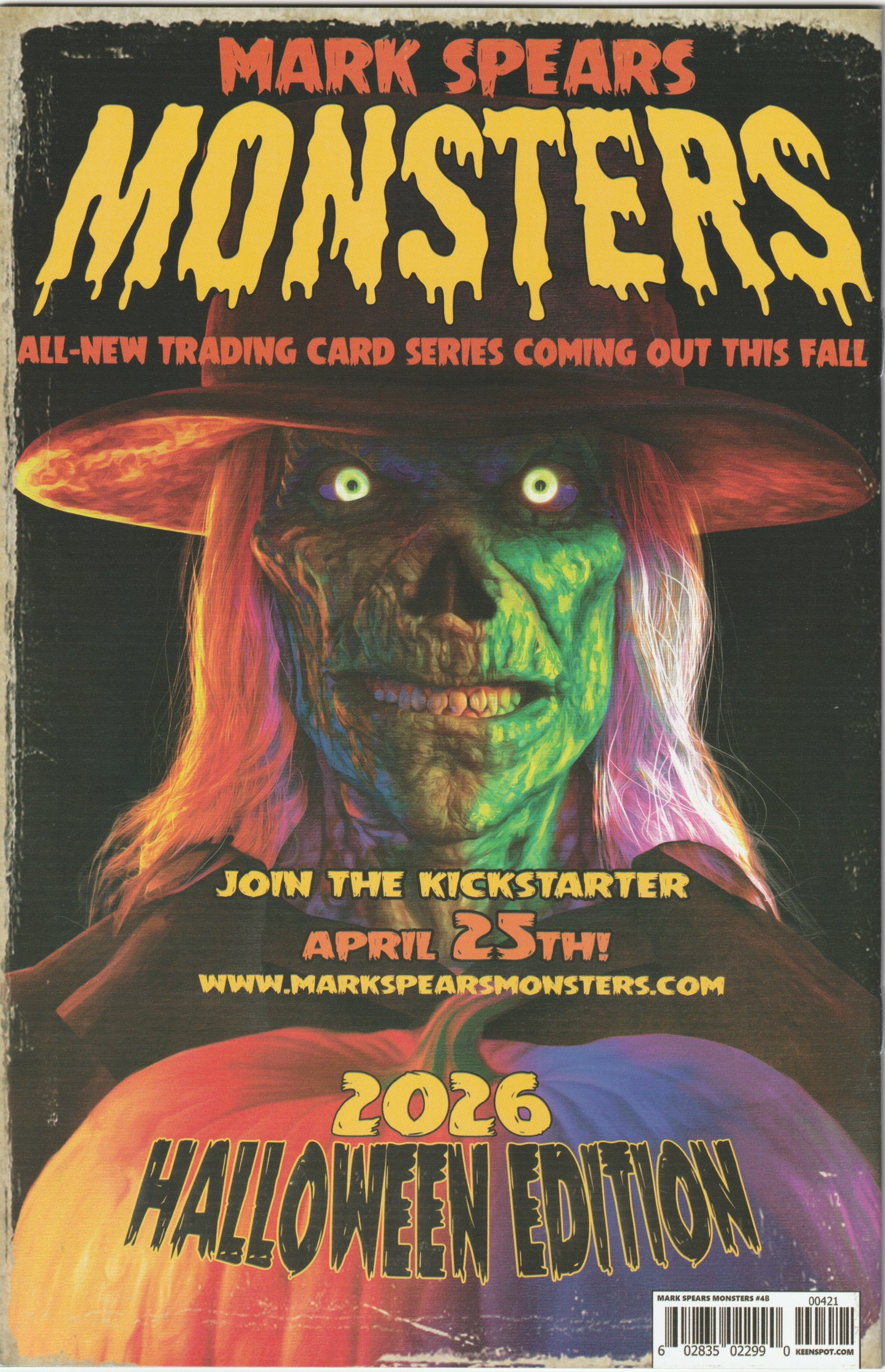 Mark Spears Monsters #4 (First Printing, Hexy The Witch Cover B, NM/NM+)