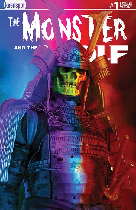 Mark Spears Monsters: The Monster & The Wolf #1 Cover B Incentive 1:250 Mark Spears Holofoil Variant [PRE-ORDER deadline 9/1, Ships 9/30]