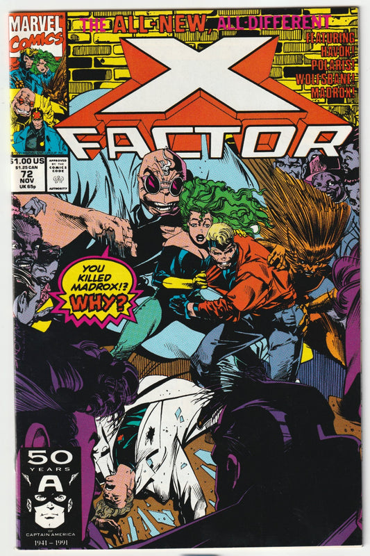 X-Factor (1986) #72