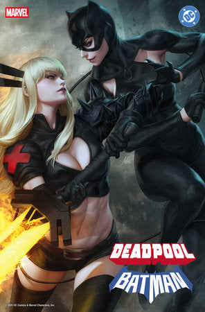 [PRE-ORDER, Ships 9/16] Marvel/DC: Deadpool/Batman #1 Stanley “Artgerm” Lau Trade Variant VF/NM-