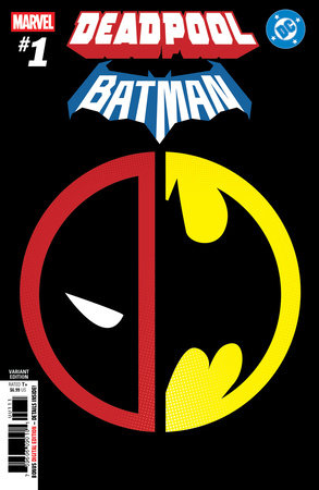 [PRE-ORDER, Ships 9/16] Marvel/DC: Deadpool/Batman #1 Insignia Mashup Variant VF/NM-