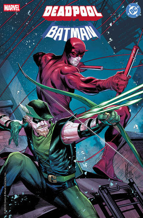 [PRE-ORDER, Ships 9/16] Marvel/DC: Deadpool/Batman #1 Marco Checchetto Variant Cover VF/NM-