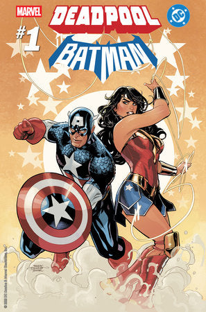 Marvel/DC: Deadpool/Batman #1 Terry Dodson Variant Cover