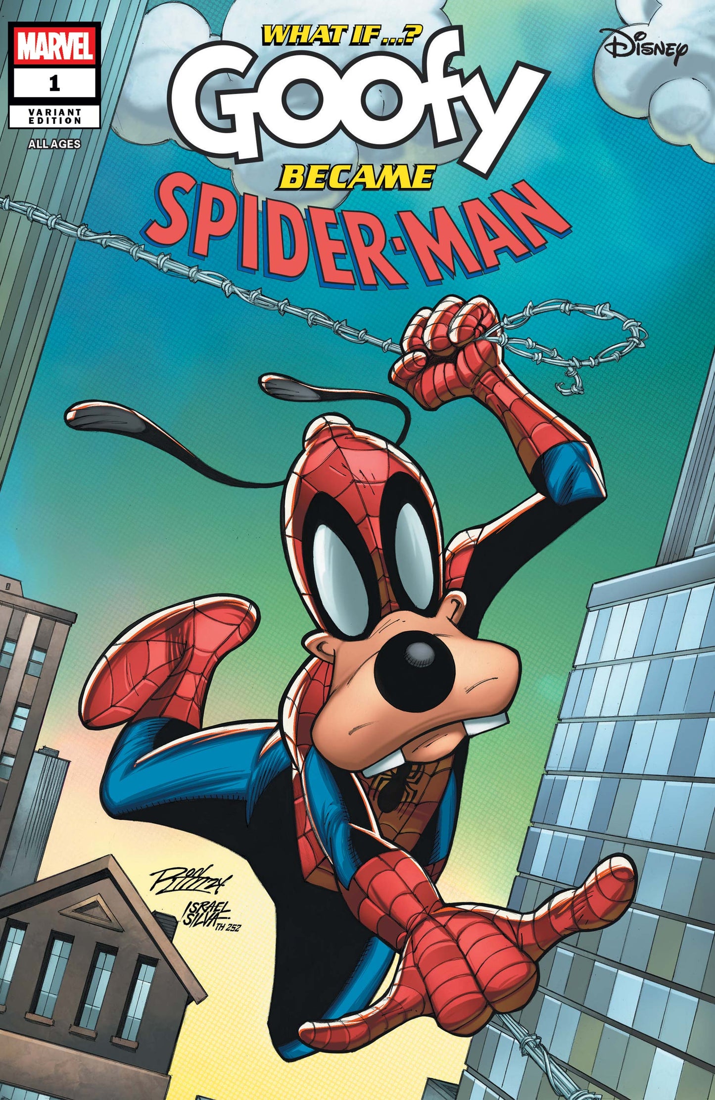 Marvel & Disney: What If…? Goofy Became Spider-Man #1 Ron Lim Variant NM/NM+
