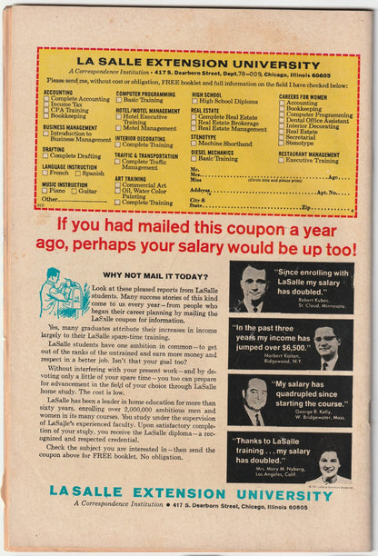 back cover of Marvel Tales Featuring Spider-Man #36 with Spider-Man and Kingpin