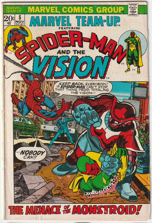 Marvel Team-Up: Spider-Man #5 – Spidey & Vision