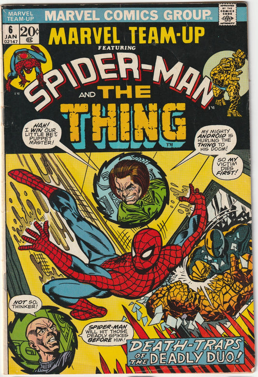 Marvel Team-Up: Spider-Man #6 – Spidey & Thing