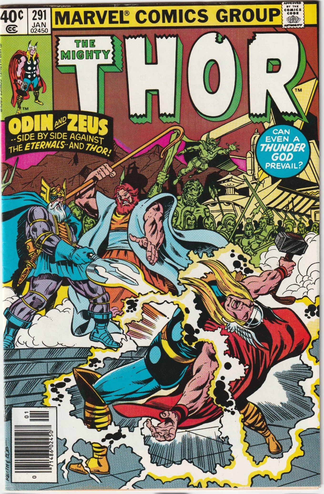 Mighty Thor (1966) #291 Newsstand