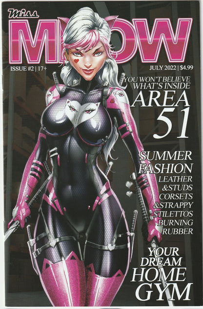 Miss Meow #2 - Trade Cover- Merc Publishing