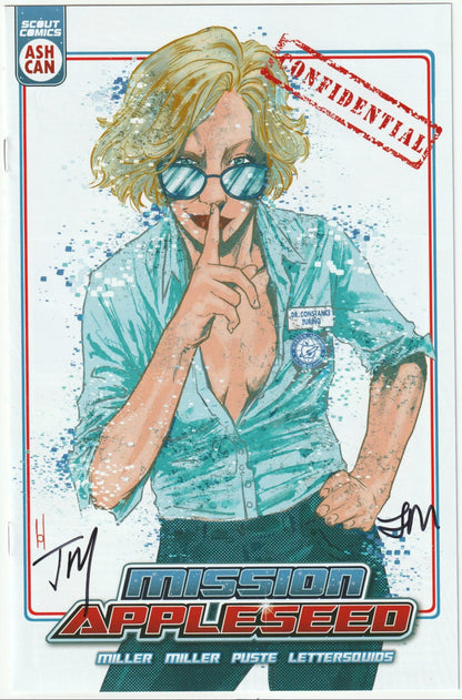 Mission Appleseed #2 - Signed 2x Lesa and Trent Miller (CoA)