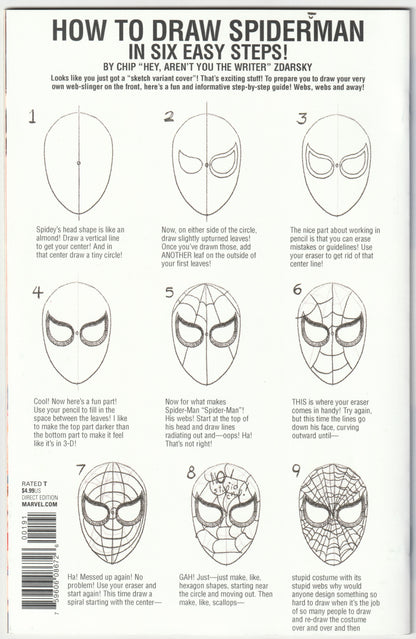 Peter Parker: The Spectacular Spider-Man #1 Luis Bravo 1-of-1 Signed Sketch Variant – Marvel Comics 2017 (NM/NM+)