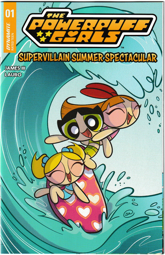 Powerpuff Girls Supervillain Summer Spectacular #1 Cover B Silvia De Ventura (Dynamite, 2025) (NM/NM+)