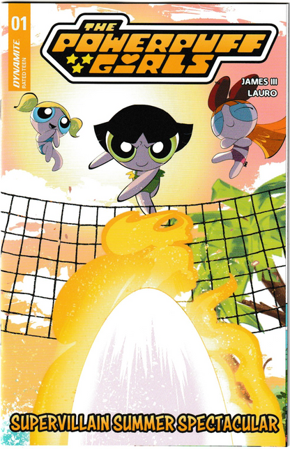 Powerpuff Girls Supervillain Summer Spectacular #1 Cover C George Kambadais (Dynamite, 2025) (NM/NM+)