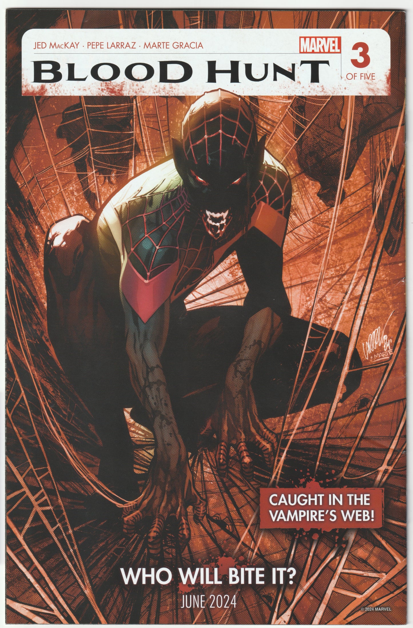 Predator: The Last Hunt #3 Variant B (Marvel Comics, 2024) (NM/NM-)