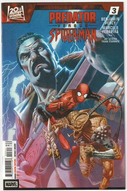 Predator vs. Spider-Man #3 Paulo Siqueira Cover – Marvel Comics 2025 (NM/NM-)