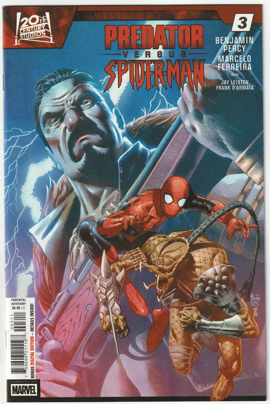 Predator vs. Spider-Man #3 Paulo Siqueira Cover – Marvel Comics 2025 (NM/NM-)