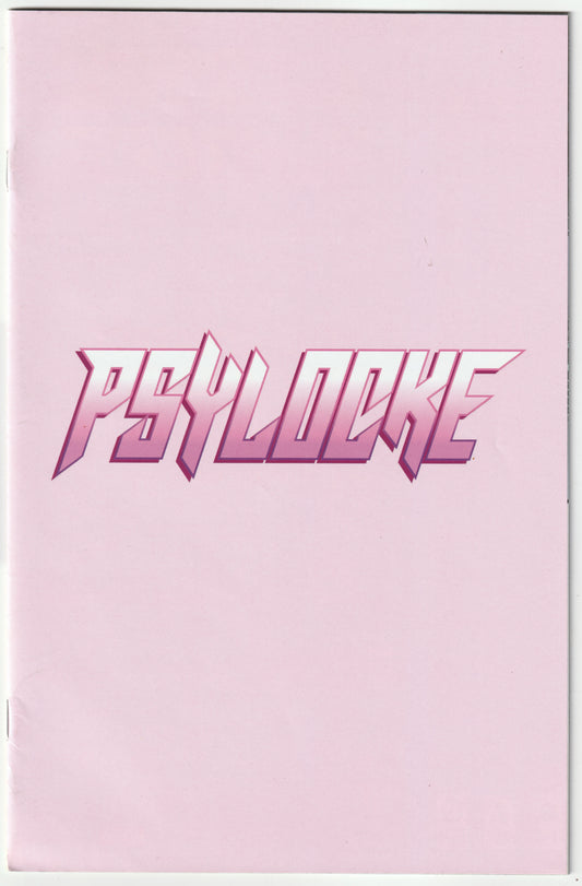 Psylocke #1 (2024) Pink Logo Insignia Variant