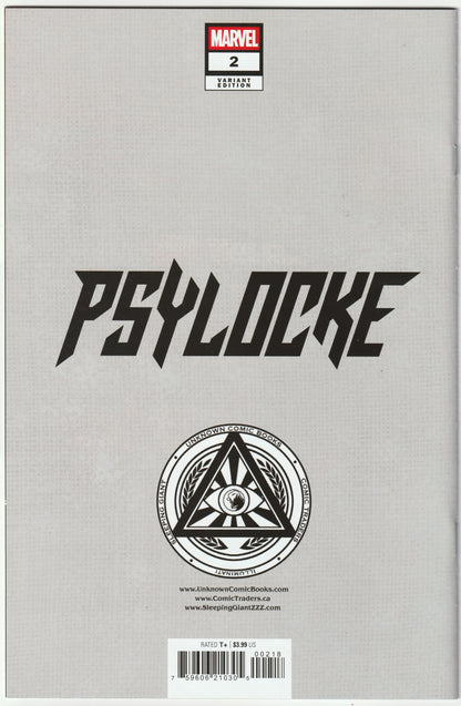 Psylocke #2 (2024) Nathan Szerdy Variant  (NM/NM-)