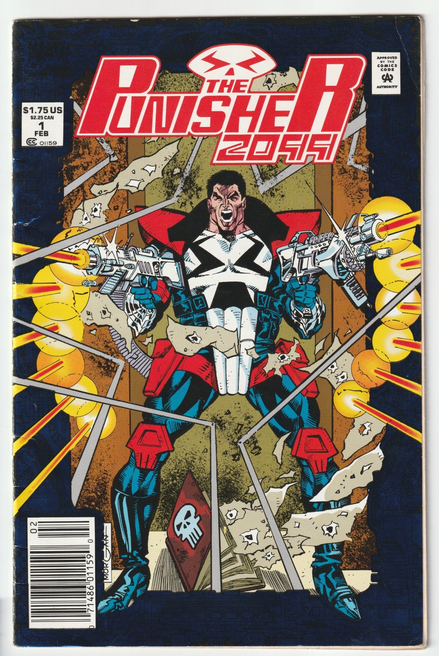 Punisher 2099 #1 Foil Cover