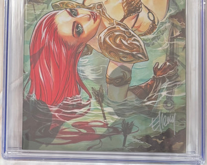 Red Sonja #1 (2023) CGC 9.8 Signed by Elmer Santos – 1 of 7 on CGC Census