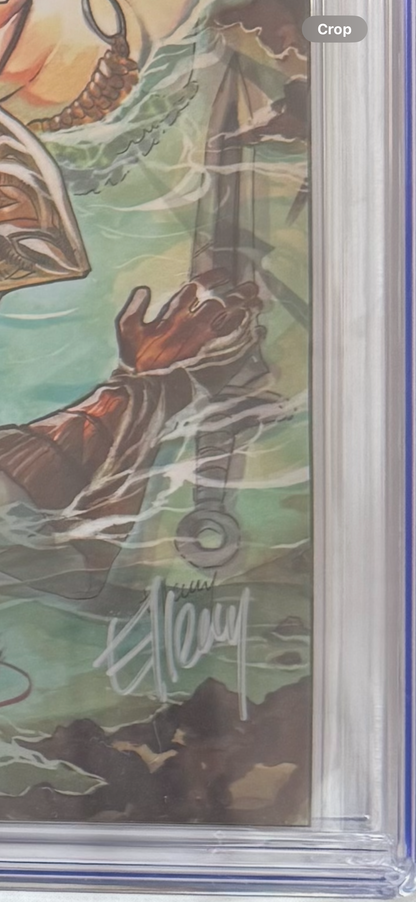 Red Sonja #1 (2023) CGC 9.8 Signed by Elmer Santos – 1 of 7 on CGC Census