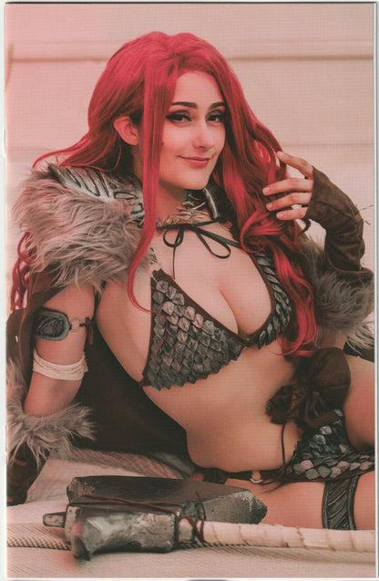 Red Sonja #14 Cover H Cosplay 1:10 Ratio Variant (2024) NM/NM+
