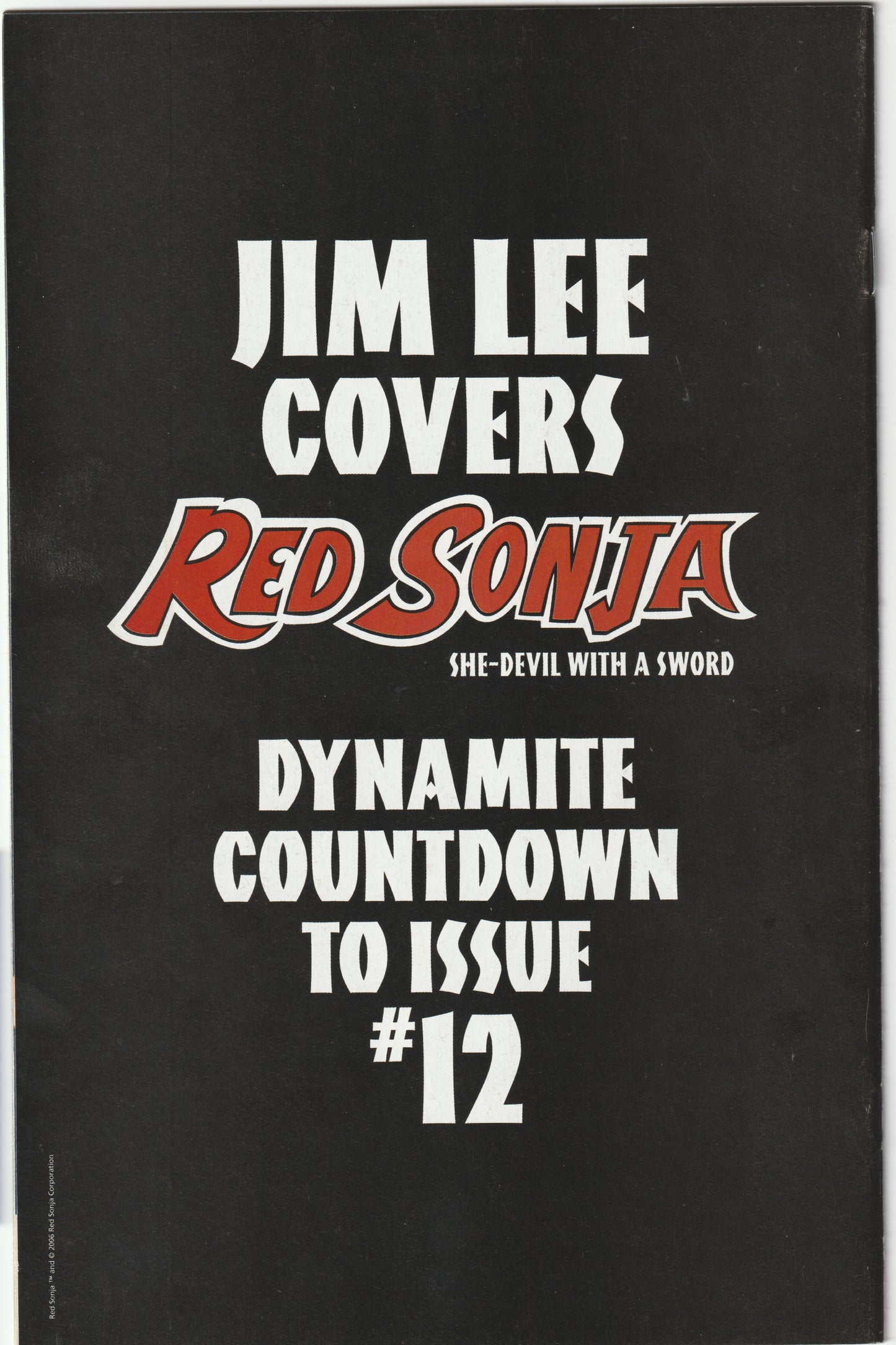 Red Sonja/Claw: The Devil’s Hands #1 (2006)
