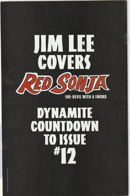 Red Sonja/Claw: The Devil’s Hands #1 (2006)