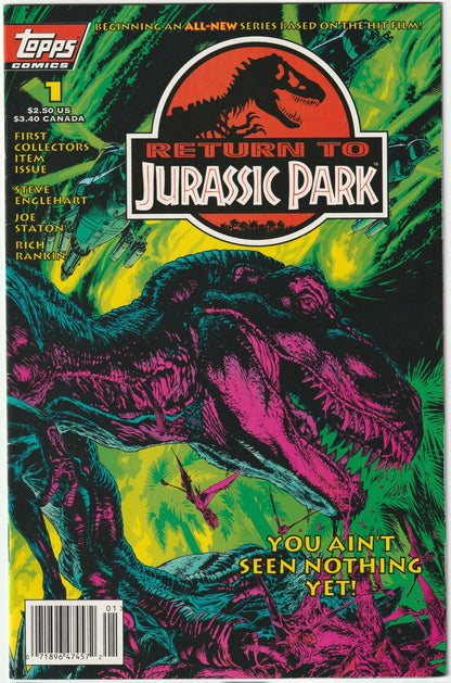 Return to Jurassic Park #1 1995 Topps Comics