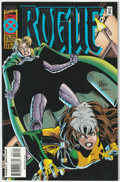 Rogue #3 (of 4) 1995 Marvel Comics (Foil Trade Dress)  (VF/VF+)