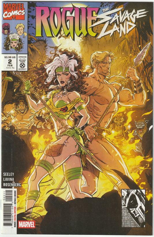 Rogue: The Savage Land #2 (Kaare Andrews Cover A) (NM/NM+)