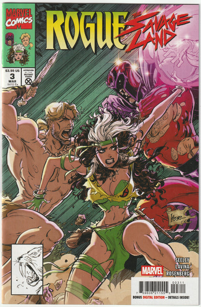 Rogue: The Savage Land #3 (Kaare Andrews Cover A) (NM/NM+)