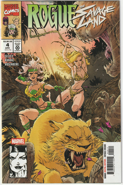 The Savage Land #4 (Kaare Andrews Cover A) (NM/NM+)